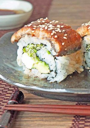 土用の丑の日に！うなぎスプラウトロール-レシピのメイン写真