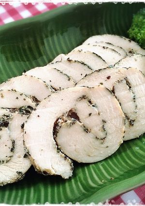 お酒のあて鶏ハム♫-レシピのメイン写真