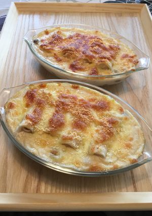 餃子の皮で簡単チーズだらけグラタン-レシピのメイン写真