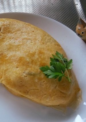 具だくさん‼餃子の詰まったオムレツ♪-レシピのメイン写真