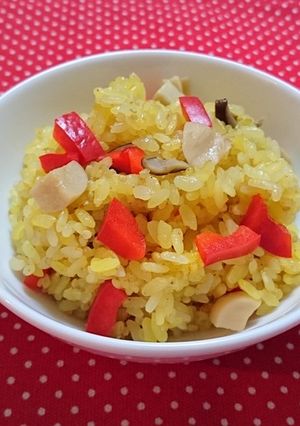 キヌア入り簡単カレーピラフ-レシピのメイン写真