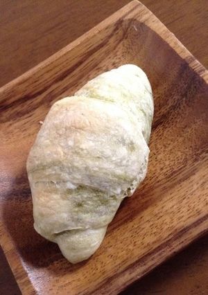 緑茶入りの和風ロールパン-レシピのメイン写真
