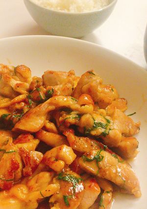 鶏肉の梅しそ甘辛焼-レシピのメイン写真