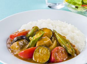 トマトとなすとオクラのカレー-レシピのメイン写真