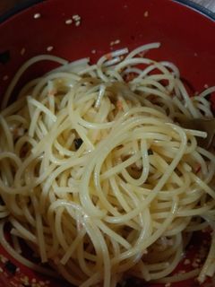 簡単ふりかけパスタ(*^^*)-レシピのメイン写真