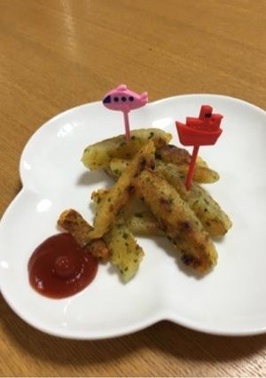 チクワ入りマッシュポテトでフライドポテト-レシピのメイン写真