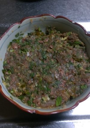 ３月７日晩飯【イワシのなめろう】-レシピのメイン写真