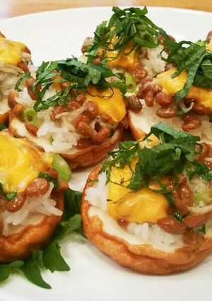 簡単♡納豆ご飯on the魚河岸あげ®-レシピのメイン写真
