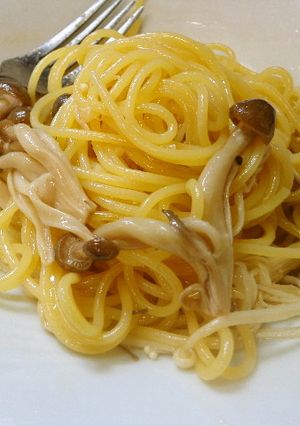最速のレンジで和風きのこパスタ-レシピのメイン写真