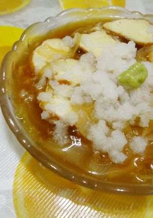 簡単とろ～り揚げトーフのおろし-レシピのメイン写真
