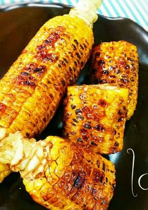 フライパンでバター醤油の焼きとうもろこし-レシピのメイン写真
