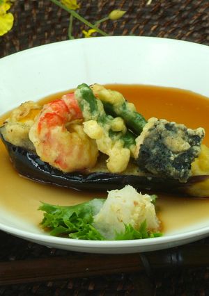 茄子船のてんぷら-レシピのメイン写真
