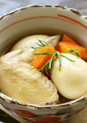 液体塩こうじで手羽先と卵の旨煮☆-レシピのメイン写真
