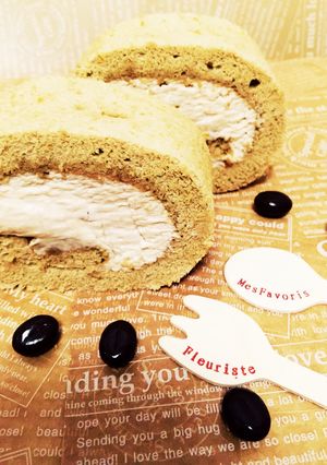 しっとり♡コーヒークリームロール-レシピのメイン写真