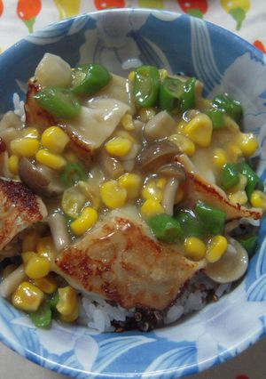 餃子de中華丼-レシピのメイン写真