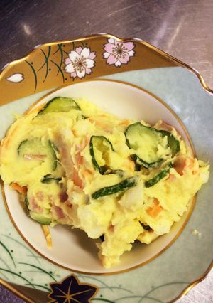 ポテトサラダ カレー味-レシピのメイン写真