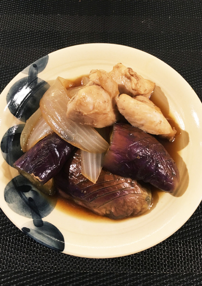 茄子と新玉ねぎの優しい煮物-レシピのメイン写真