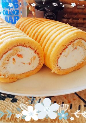 フルーツ♡ロールケーキ-レシピのメイン写真