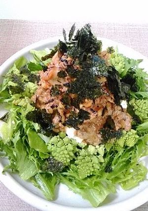 ツナキムチ豆腐のサラダ♪-レシピのメイン写真
