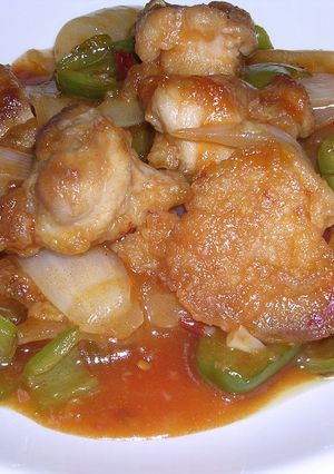 鶏肉のピリ辛ケチャップ煮-レシピのメイン写真