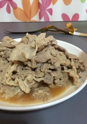 子供もばくばく♩生姜焼き-レシピのメイン写真