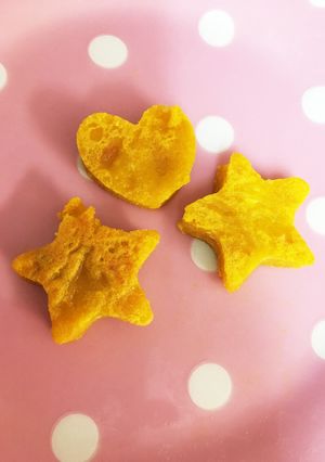 手づかみ大好きな赤ちゃんのカボチャもち♫-レシピのメイン写真