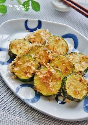 ズッキーニ ◆おかかマヨ醤油炒め◆-レシピのメイン写真