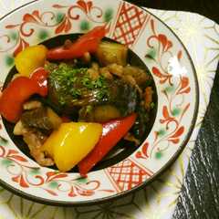 รูปของ とろけるナスと豚肉の甘辛炒め