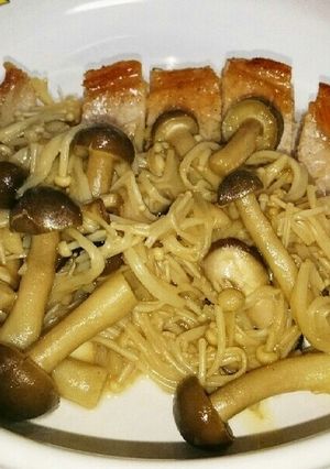 豚ロースのキノコがけ❤✨-レシピのメイン写真