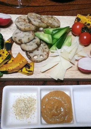 温野菜サラダ❁ディップ-レシピのメイン写真