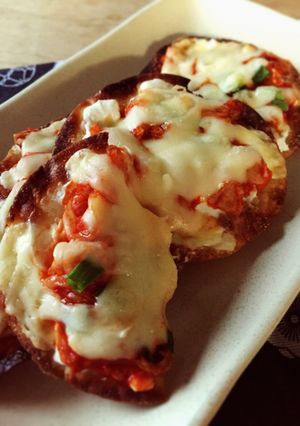 餃子の皮でおつまみのチーズ焼き！-レシピのメイン写真