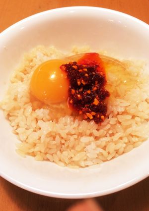 夏に！さっぱり！簡単アレンジ卵かけご飯！-レシピのメイン写真