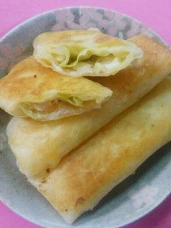 子供大好きエビとキャベツのチーズ春巻き-レシピのメイン写真