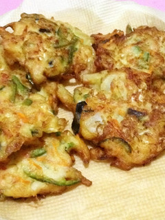 ふわふわ野菜かき揚げ-レシピのメイン写真