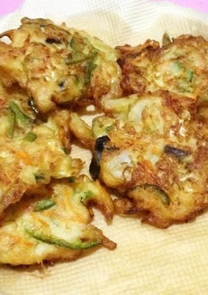 ふわふわ野菜かき揚げ-レシピのメイン写真