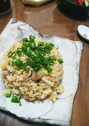 鯖へしこチャーハン♪-レシピのメイン写真