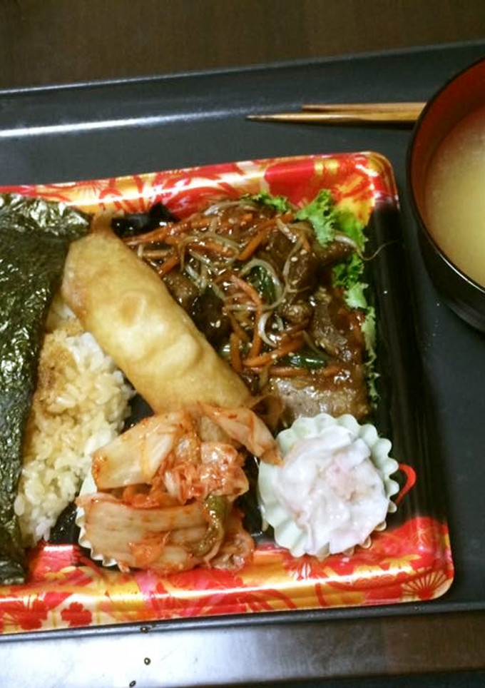 買った弁当　をのり弁化-レシピのメイン写真