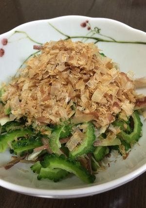 簡単!ゴーヤとみょうがのさっぱり和え-レシピのメイン写真
