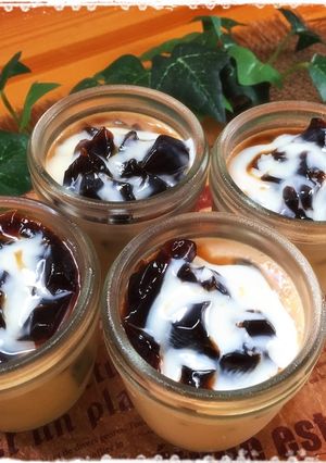 ♥ブレンディでカフェオレプリン♥-レシピのメイン写真