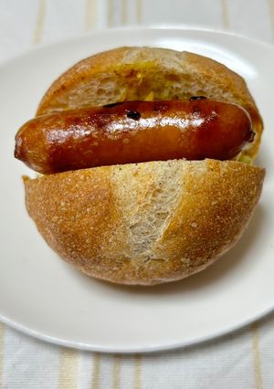 ホットドッグみたいなロールパンサンド-レシピのメイン写真