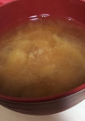 長芋のお味噌汁-レシピのメイン写真