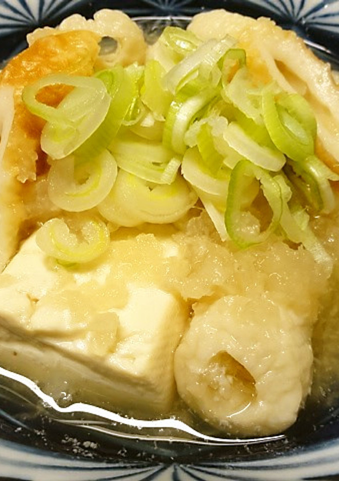 ＊時短レシピ！ちくわと豆腐のみぞれ煮＊-レシピのメイン写真