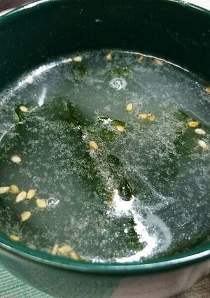 マグカップdeわかめスープ-レシピのメイン写真