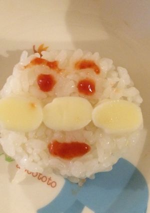 明治さいておいしいチーズでアンパンマン-レシピのメイン写真