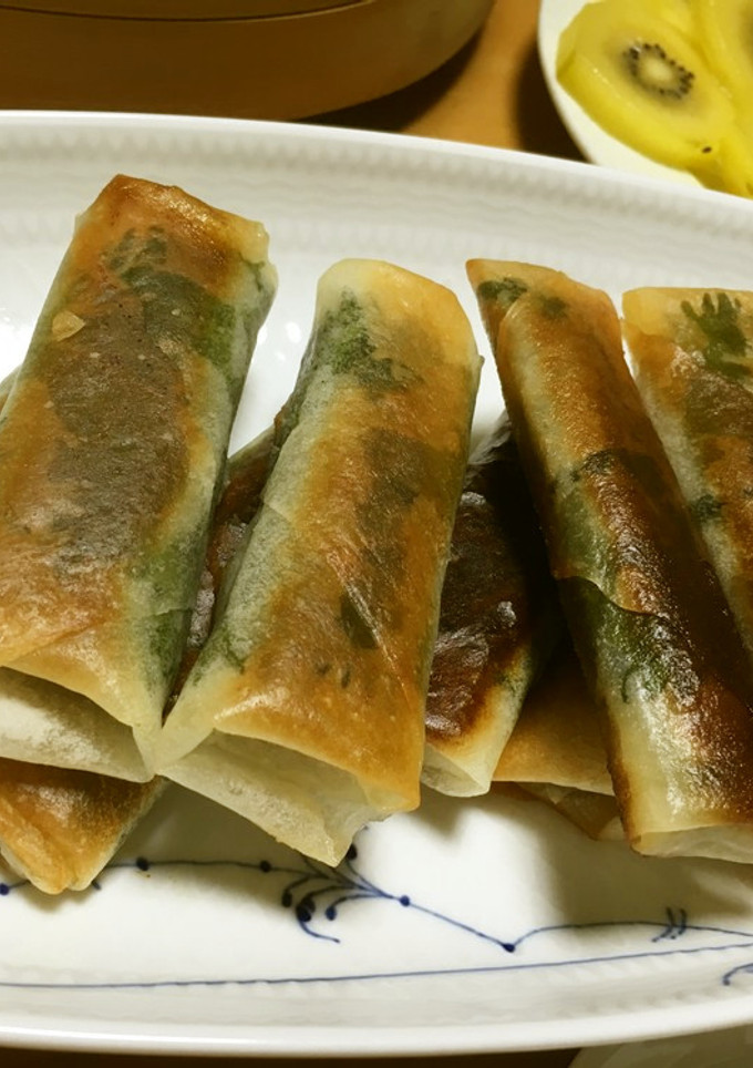 炒めず簡単！大葉と茗荷の春巻き-レシピのメイン写真
