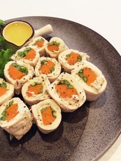 ささみクルクル巻♡レモン塩バターソース-レシピのメイン写真