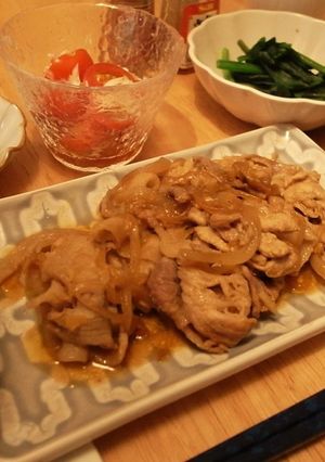 甘辛☆豚肉のチュムロック（韓国風焼肉）-レシピのメイン写真
