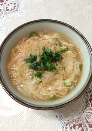 簡単♫あったかトマトにゅうめん-レシピのメイン写真