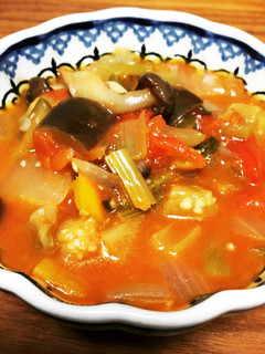 水不要!野菜だけミネストローネ♪-レシピのメイン写真