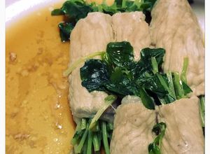 豆苗と豚（しゃぶしゃぶ肉）の簡単レンジ✧-レシピのメイン写真
